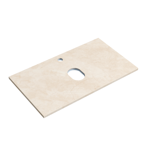 Столешница Sancos TT80A2X 80х46 накладная цвет бежевый